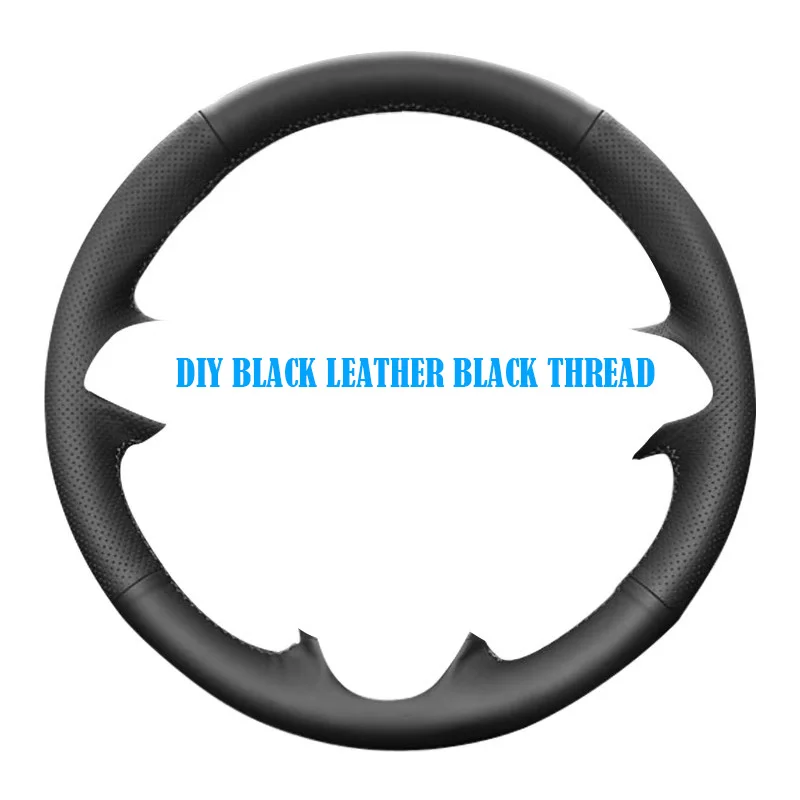 DIY Car Steering Wheel Cover Soft Suede Leather for Mini Hatchback/Mini Cooper S R50 R52 R53 2001-2006 Car Accessories