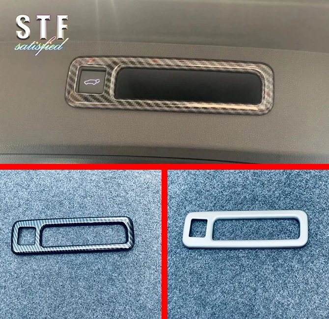 

ABS крышка переключателя крышки багажника, накладка для Toyota Highlander XU70 2021 2022, автомобильные аксессуары, наклейки W4