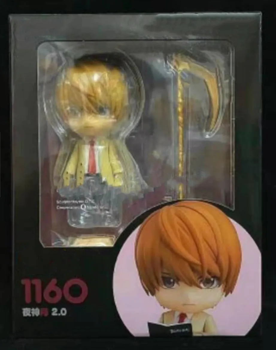 10CM Death Note L 1160# Yagami Light Death Note 127# figurka kolekcja zabawek z PVC anime model kreskówkowy zabawki kolekcjonerskie