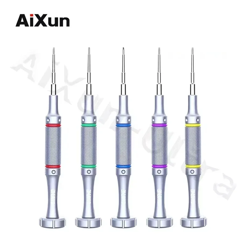 AIXUN Precision 2D Opening Tools Screwdriver kit Cross Triangle Hexagonal T2 for iphone samsung Repair Disassembly Tool set