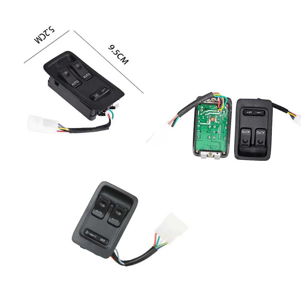

Front Left Driver Side Power Window Switch FD14-66-350C Replacement Part Fit For Mazda RX7 RX-7
