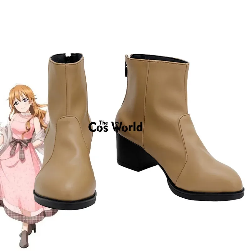 

Люблю жить! Nijigasaki QU4RTZ Sing Smile Konoe Kanata аниме обувь для косплея на заказ ботинки