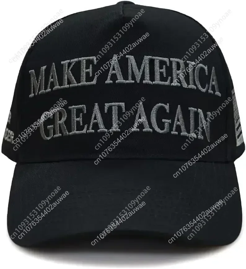 Donald Trump Musk 45-47 Never Surrender MAGA Hat 2024 America Great Trump Musk Cappello nero Berretto da baseball regolabile ricamato USA