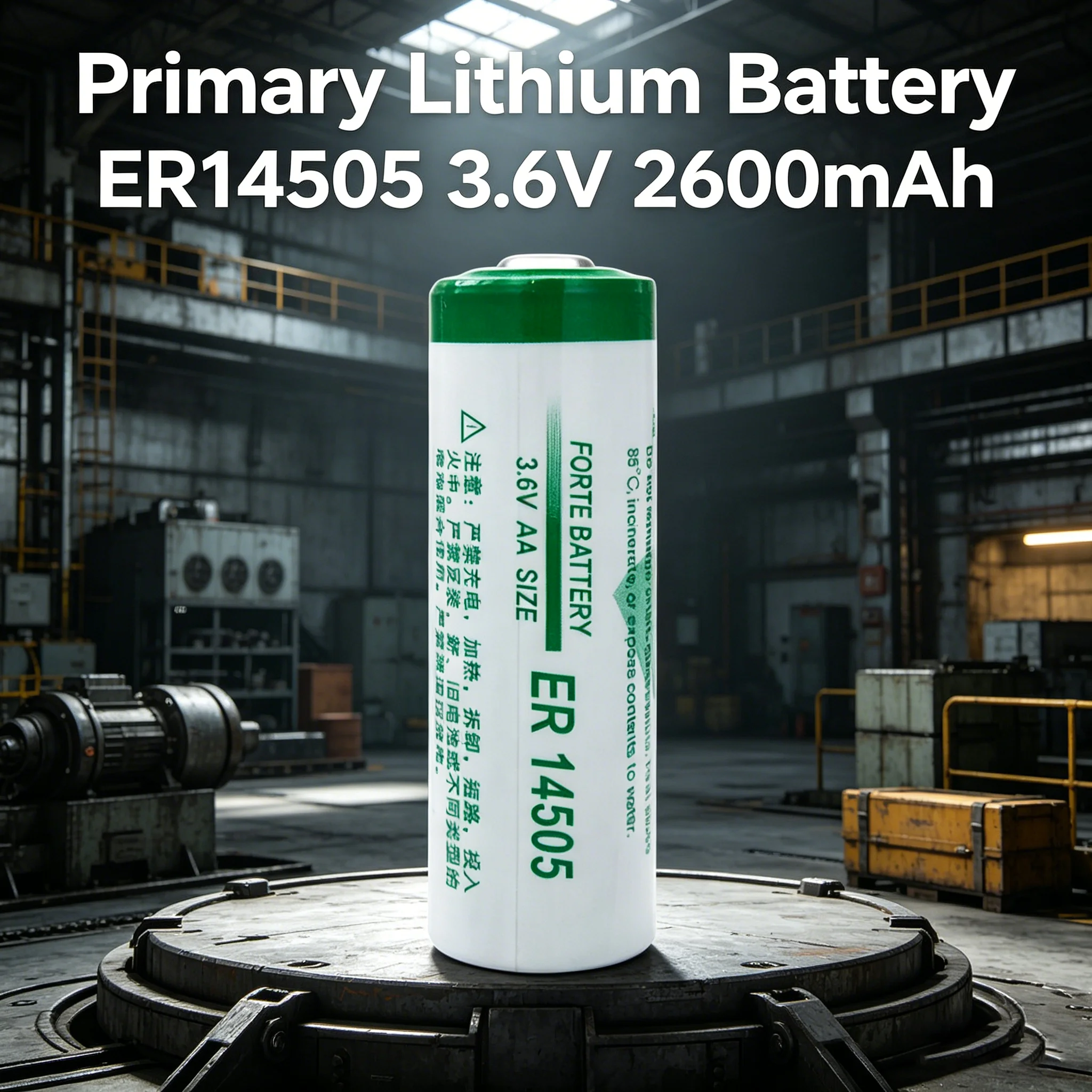 FORTE ER14505 3.6V lithium battery 2600mAh used for intelligent automation equipment servo CNC drive robotic arm