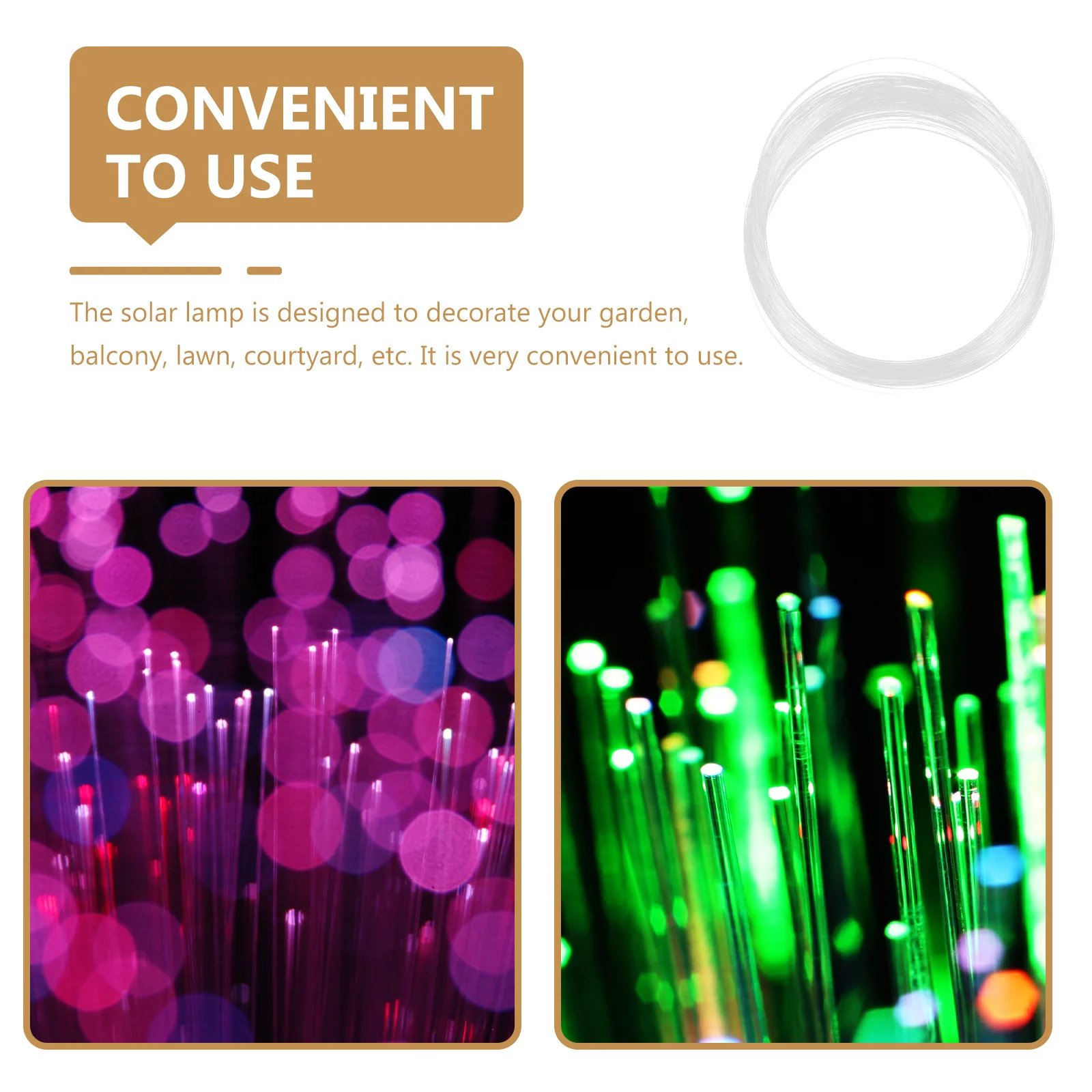 โคมไฟตกแต่งโพสต์ไฟเบอร์ออปติกตกแต่งเพดานทำจากพลาสติกตกแต่งฉากกลางแจ้ง