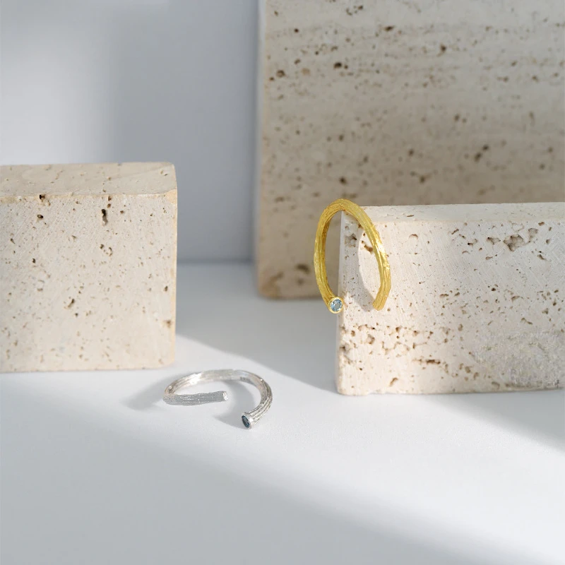 Staggered Crossing Style Rings for Women Fashion S925 Sterling Silver Ring Inlaid Zircon Texture Fine Jewelry Sexys Party 402#