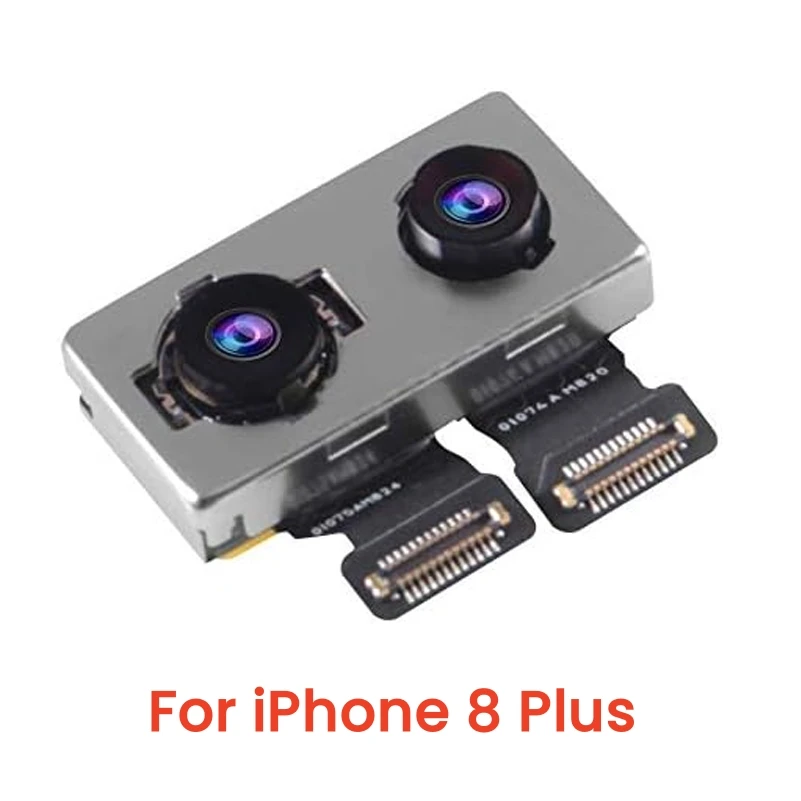 OEM Rear Camera For iPhone 8/8 Plus Main Back Camera Replacement for iPhone 8/8 Plus Main Rear Camera with Flex Cables 4K Video