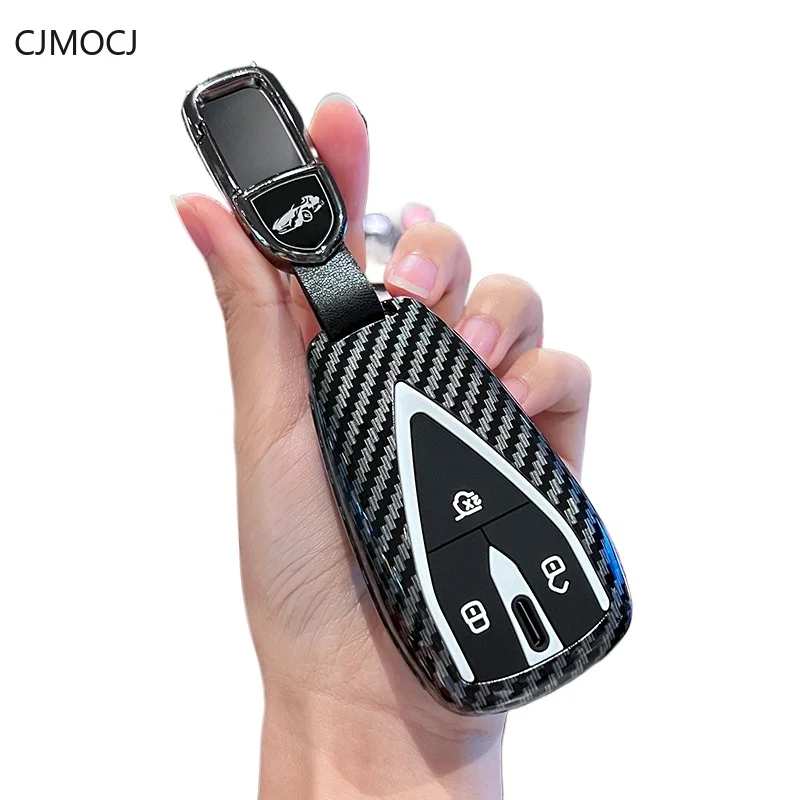 

Premium ABS Key Cover Case for Changan Qiyuan A05/Q05 Classic Zhenxiang Edition/NEVO/Hunter K50(2025) - Protective Key Fob Shell