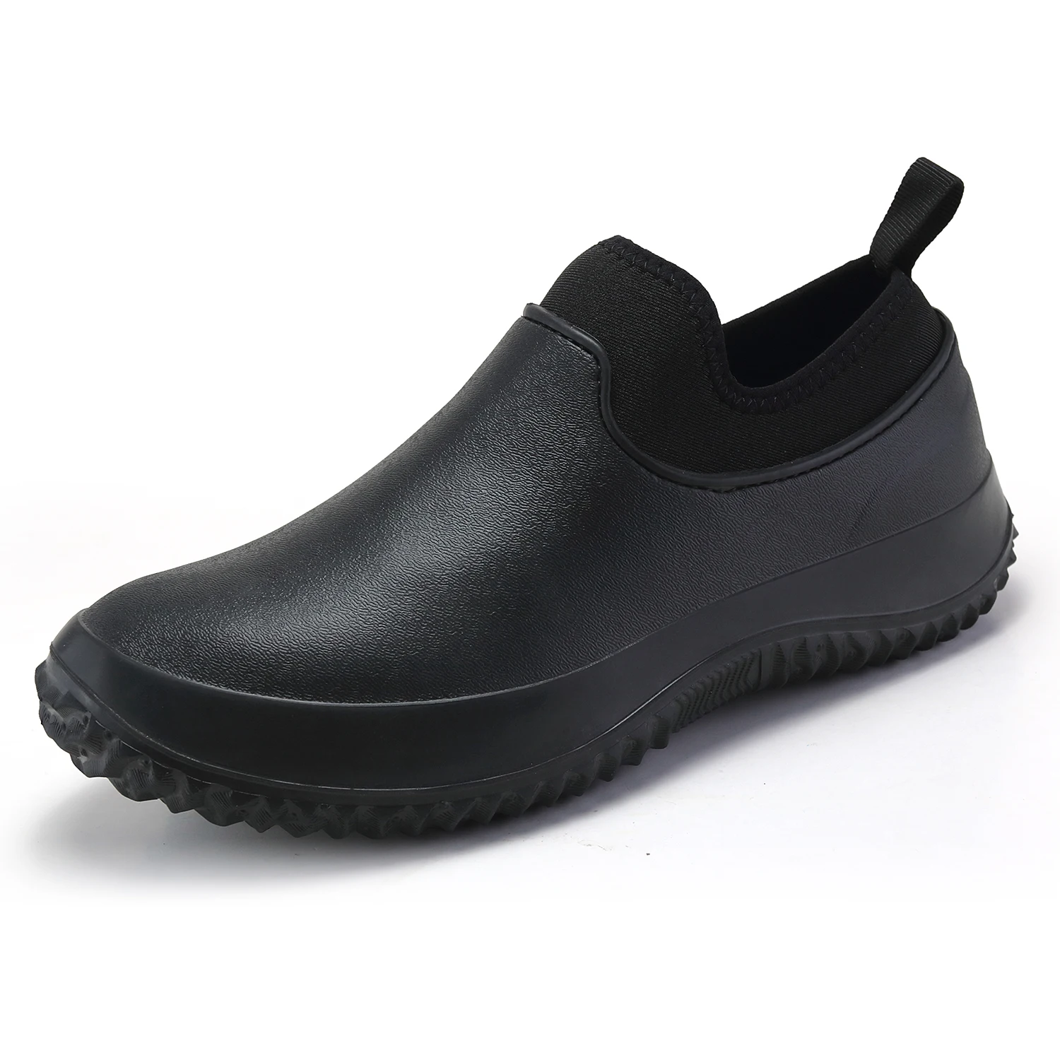 Mannen Werkkok Schoenen Grote Maat Antislip Casual Loafers Waterdichte En Oliedichte Platte Schoenen Restaurant Schoenen Outdoor Regenlaarzen