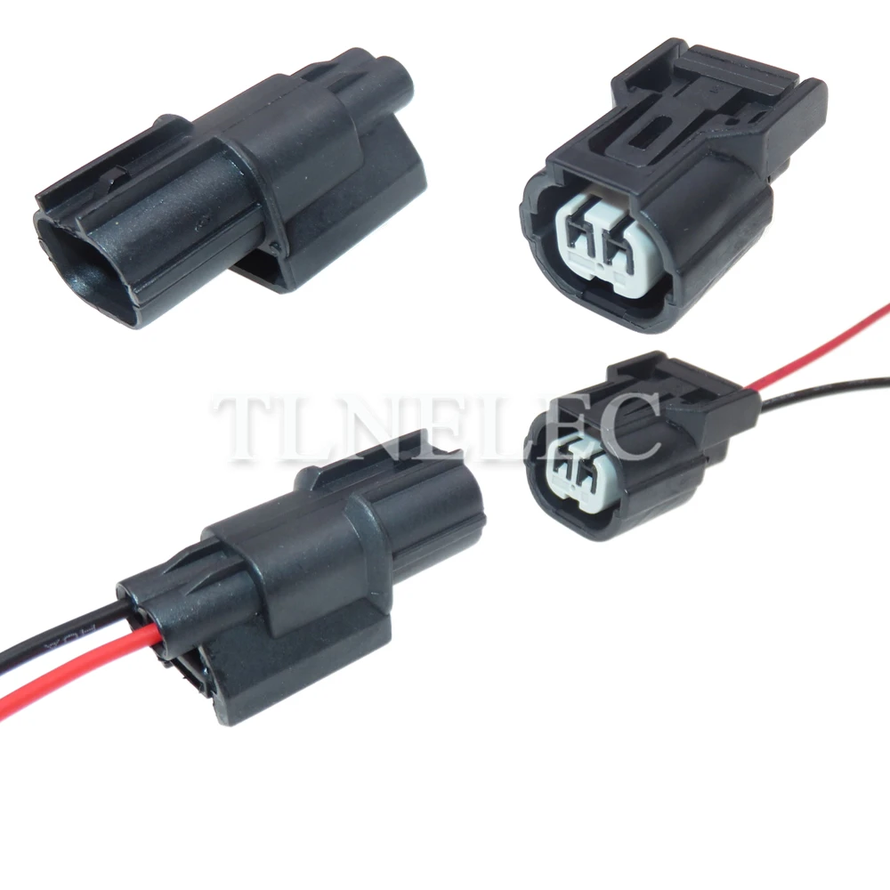 2 Pin Cara Sensor Tekanan Otomatis Konektor Disegel Lampu Sein Mobil Soket Tahan Air dengan Kabel 6188-0589 6189-0890