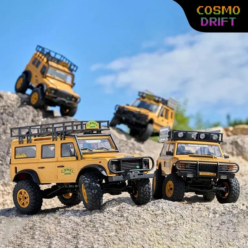 Fms 1/24 Fcx24m Range Rover Camel Trophy Rc Crawler Car Off Road Remote Control Simulation Vehicle For Adults