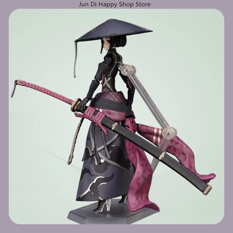 15cm Figurka Samuraja z Ruchomymi Elementami, Model Anime, Statuetka Kolekcjonerska, Dekoracja na Biurko, Ozdoba, Zabawka, Prezent dla Fanów