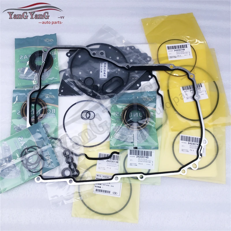 6T40 6T40E 6T45E 6T45 Transmission Overhaul Rebuild Repair Kit For Buick Opel Chevolet Friction Steel Plates Seal Gasket