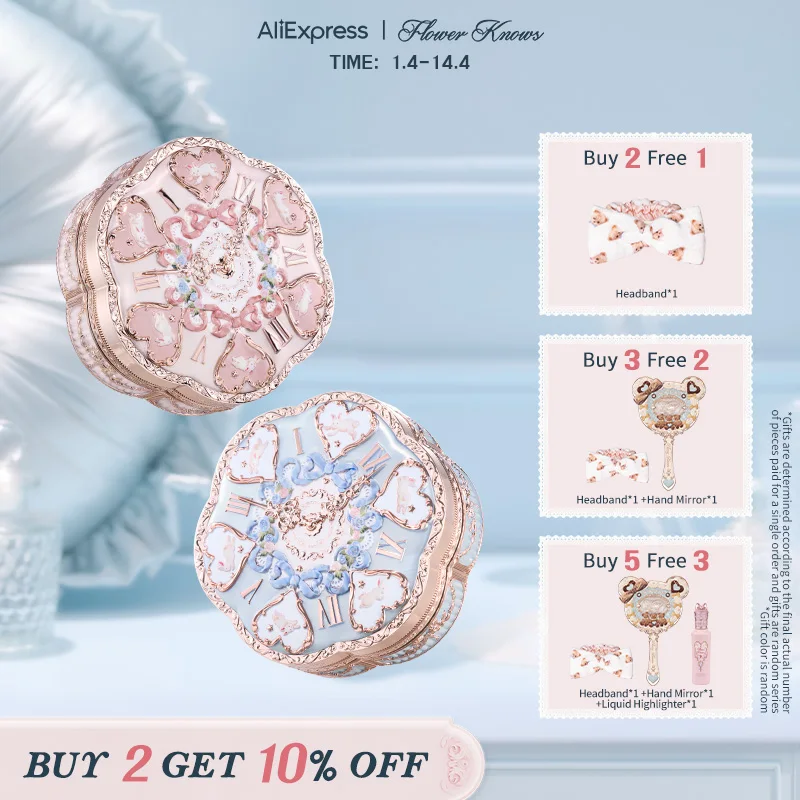 

[НОВИНКА] Тональный крем-кушон Flower Knows Bunny Garden Collection