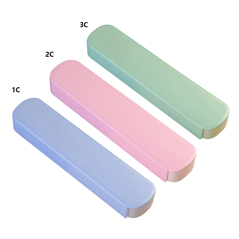 Spoon Fork Chopstick Student Portable Pull-out Cutlery Box Household Plastic Food Grade Cutlery Storage Box