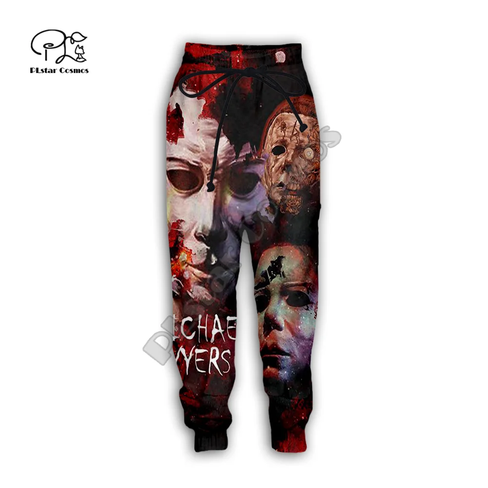 Pantalon de Jogging pour Homme et Femme, Streetwear, Amusant et Décontracté, Film d'Horreur d'Halloween, Michael Myers, Champion, Impression 3D, FJX8