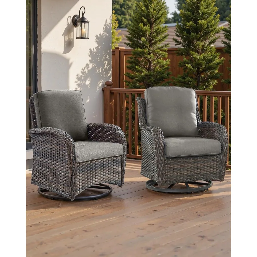 22x25 22x24 وسائد بديلة خارجية 1 مجموعة عالية الظهر مقعد عميق وسادة أثاث الفناء لتناول الطعام الروطان قطب هزاز