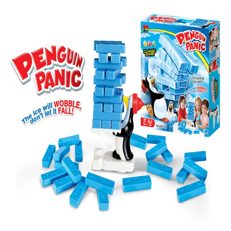 Penguin Stacking Children Board Game Family Parent-child Interactive Party Game Penguin Panic Balanced Stacking Table Games Toys