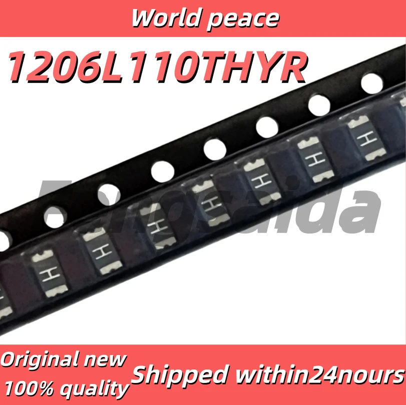 20PCS/100% Brand new original 1206L110THYR self-resetting chip fuse 1206 1.1A 8V silk screen H