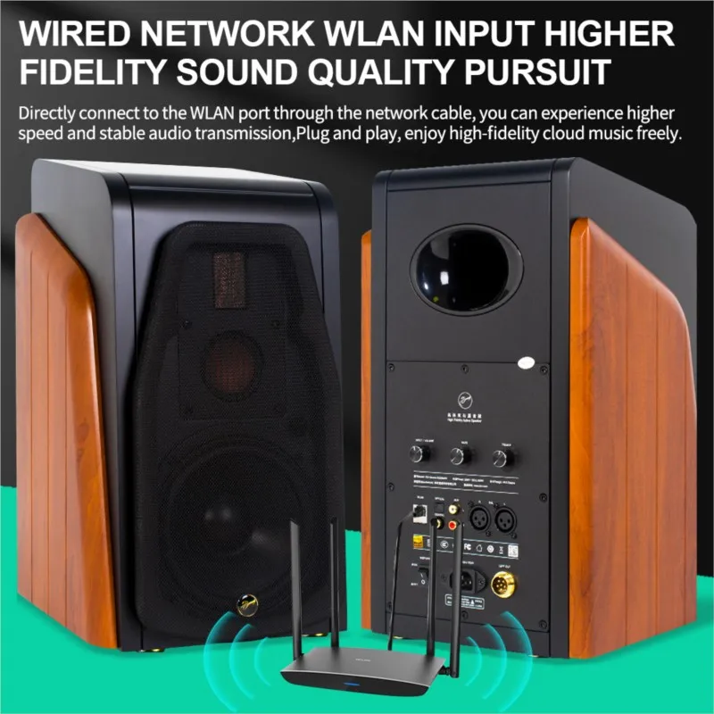 360 واط رف الكتب المتكلم 5.0 مكبرات صوت بخاصية البلوتوث 6.5 بوصة صندوق الصوت النشط 3-Way مكبرات الصوت البصرية محوري للمسرح المنزلي DJ