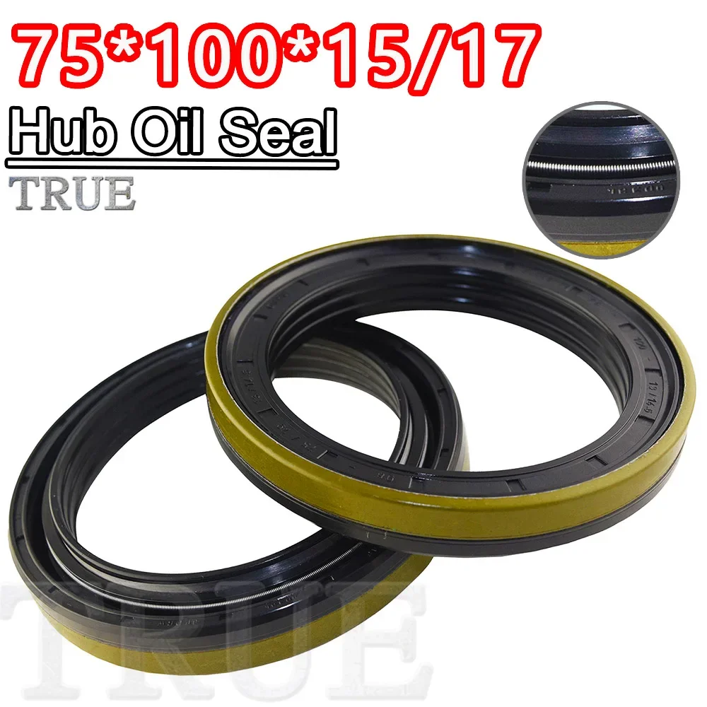 

Hub Oil Seal 75*100*15/17 For Tractor Cat 75X100X15/17 kit Nitrile NBR Nok Washer Skf Orginal Quality Heavy Rebuild Parts MOTOR