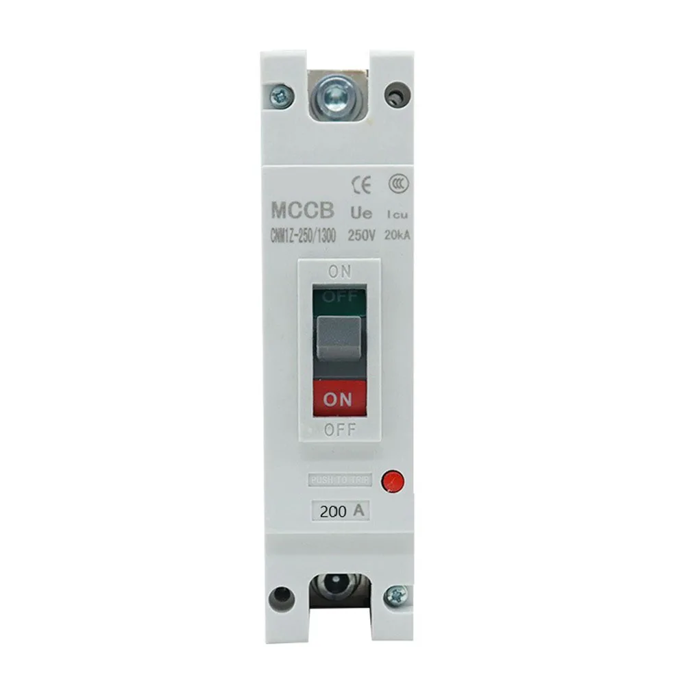 Solar Power Breaker DC Circuit Breaker For Power Distribution 12V-500V Voltage Range 1P Circuit Breaker 35KA Breaking Capacity