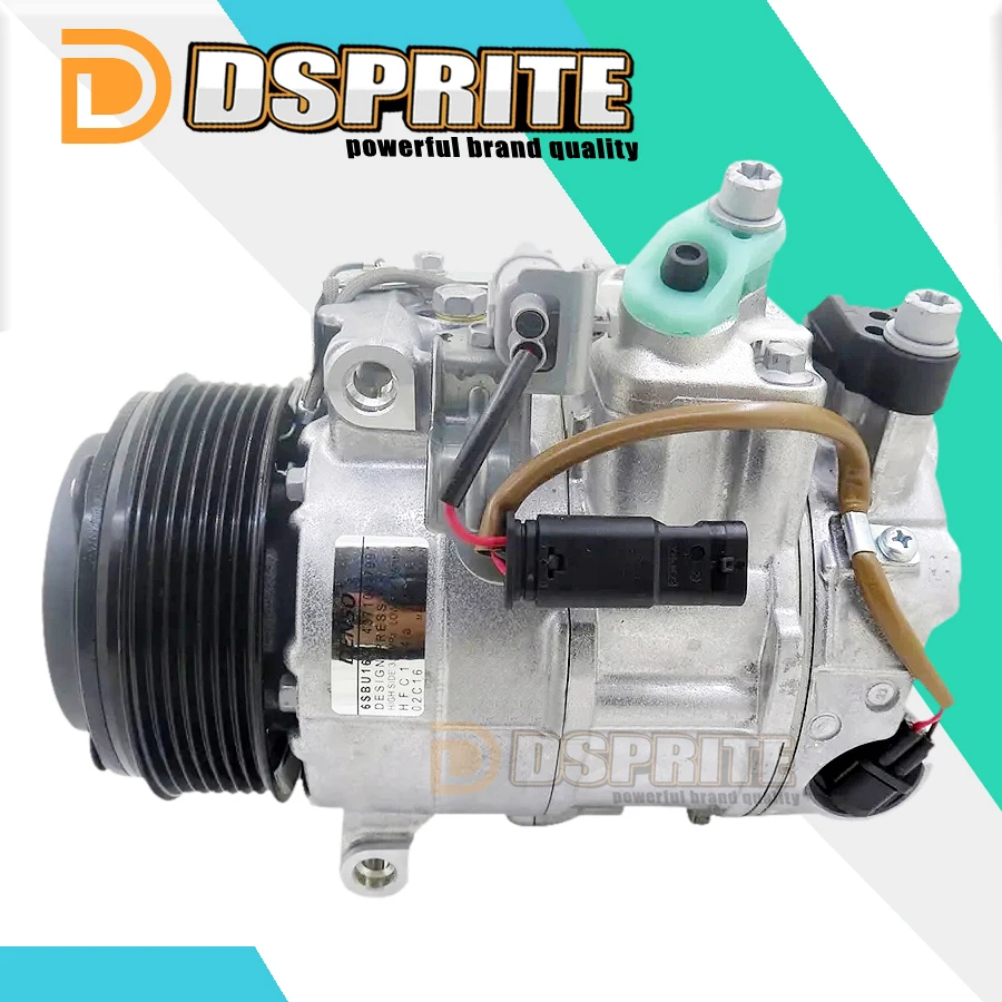 6SBU16C AC Compressor 4472808052  4471607172 for Mercedes W212 W166 GL350 X166 A0008309900 A0008309300 447160-7172 447280-8052