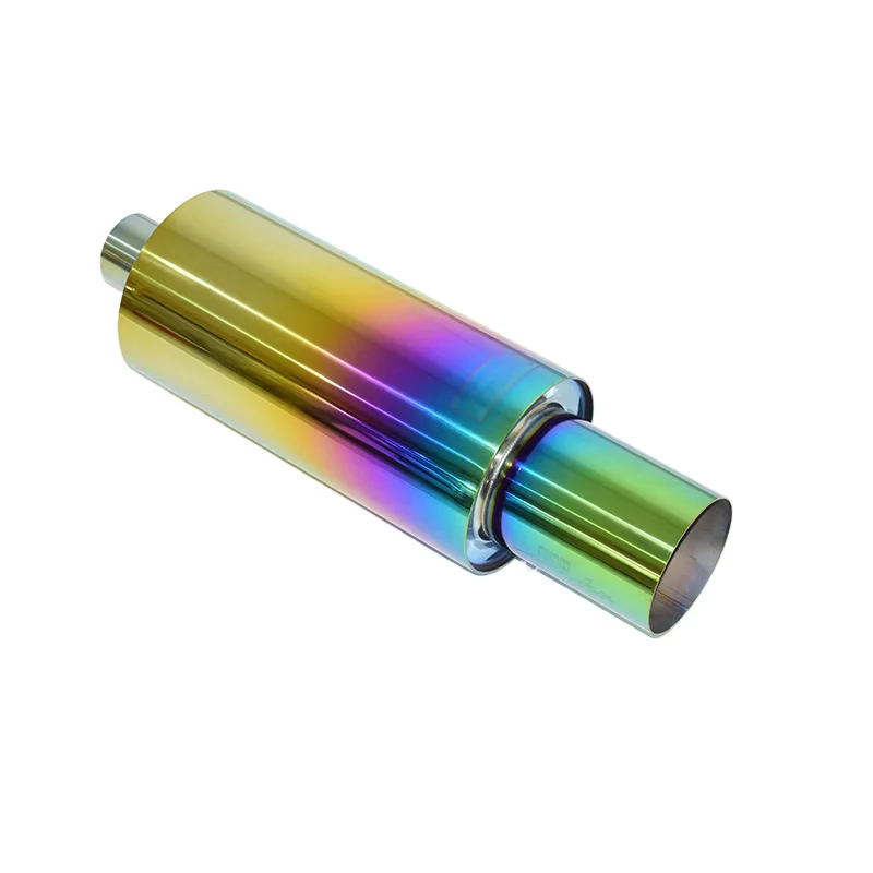 

Equipment Smart Library Universal Stainless Steel Exhaust Drum Muffler Customizable Tailpipe Throat Exhaust Tips For Ca