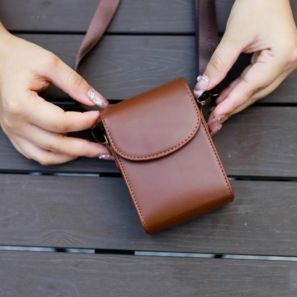 Waterproof Camera Storage Bag Protective PU Leather Camera Bag Inner Pocket Soft Cover Camera Case G7X3 G7X2 SX740 SX720 G9X