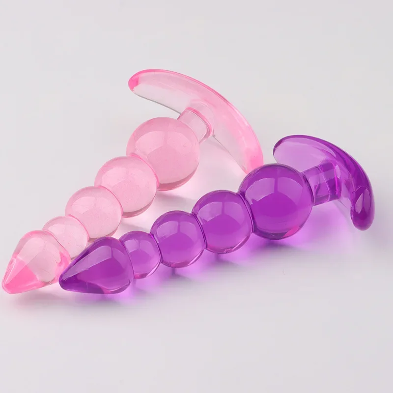 Soft Silicone Anal Plugs Anal Beads Dildo Butt Plug Prostate Massage Unisex Sexy Stopper Adult Sex Toy for Men Women Adult Games