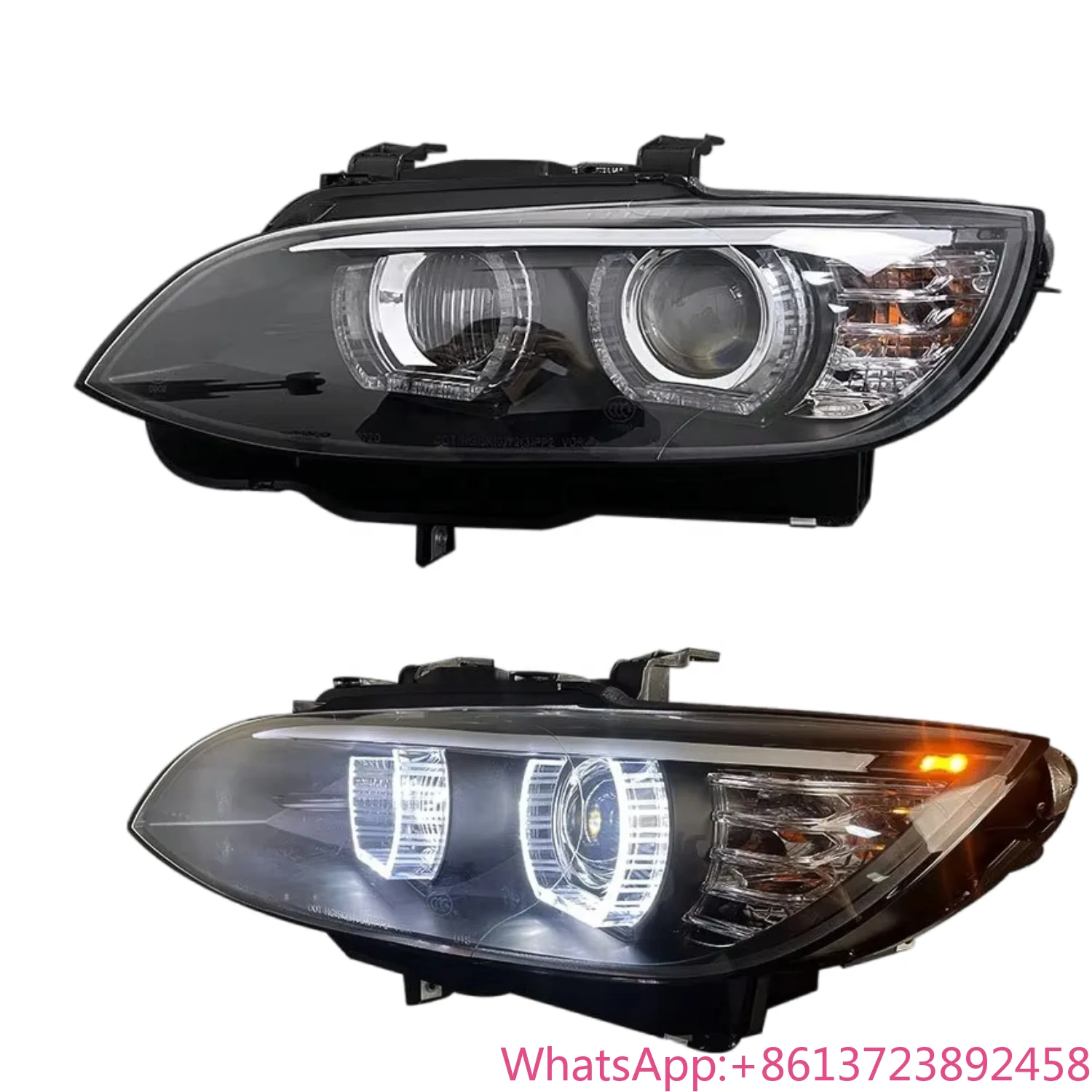 

E92 E93 Upgrade Headlights 2006-2012 LED Headlight 330i 335i DRL Hid Head Lamp Modified Angel Eye Bi Beam for BMW 3 Series M3