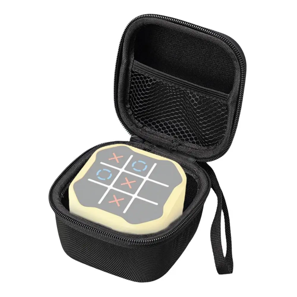 3-in-1 Handheld Puzzle Game Bag For GiiKER Tic Tac Toe Electronic Storage Bag All Round Store Protection
