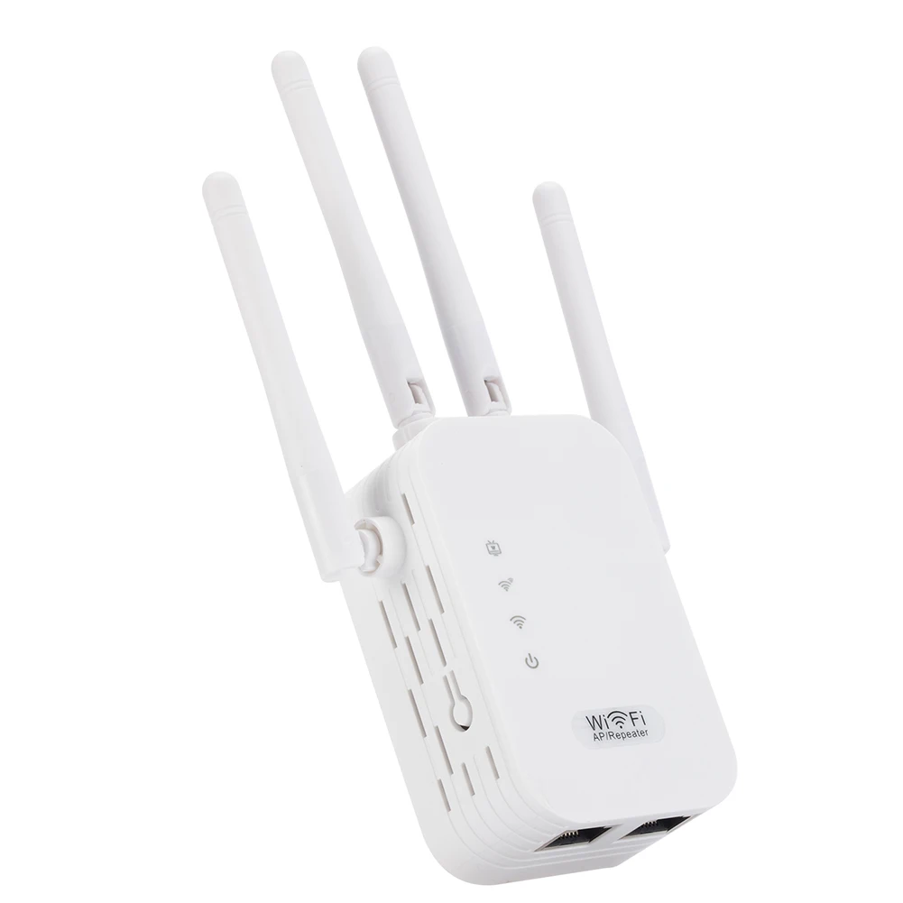 1200Mbps واي فاي مكرر مكبر صوت أحادي ثنائي النطاق 2.4G 5G واي فاي إشارة الداعم طويلة المدى واي فاي شبكة موسع للمنزل مكتب