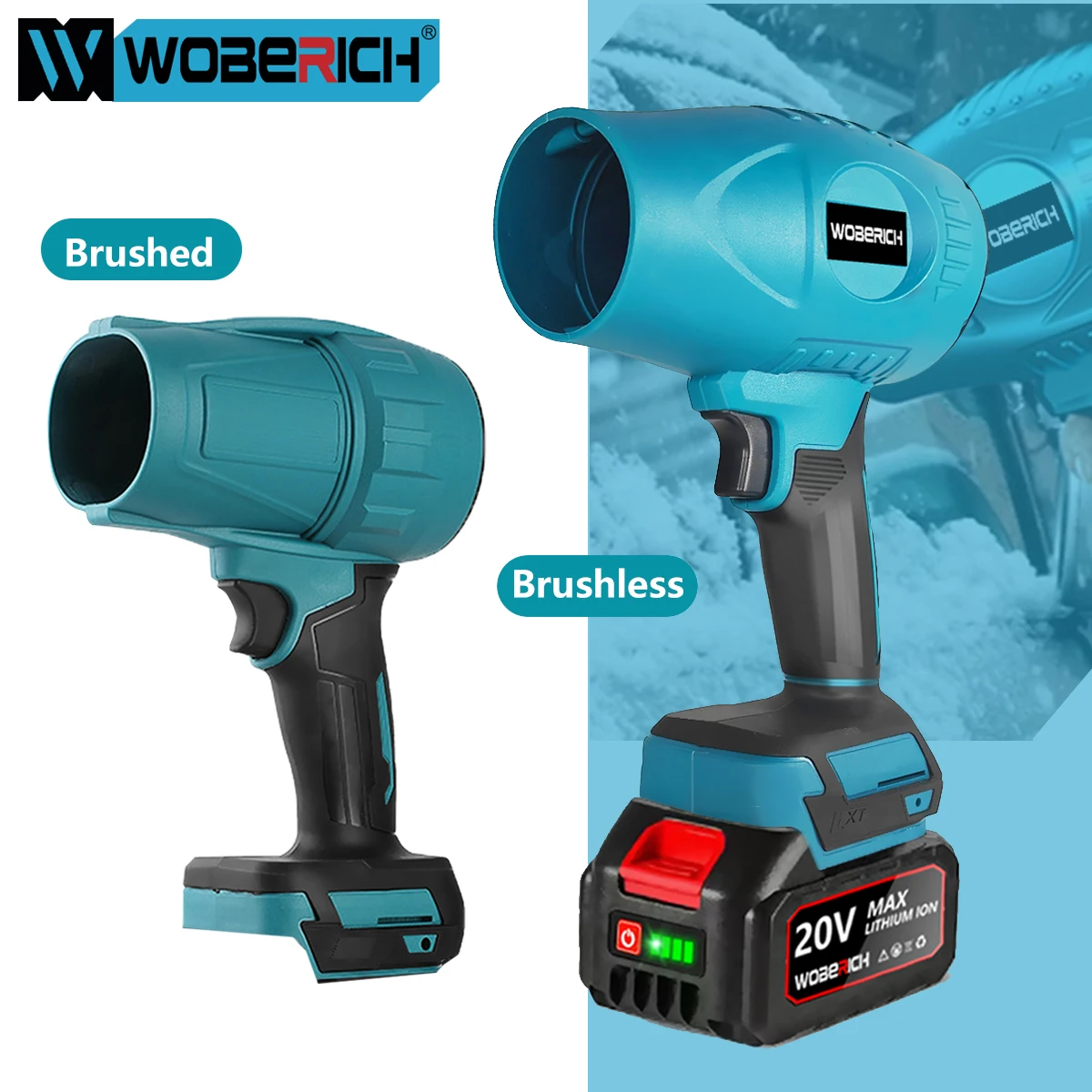 WOBERICH Беспроводной ручной турбореактивный