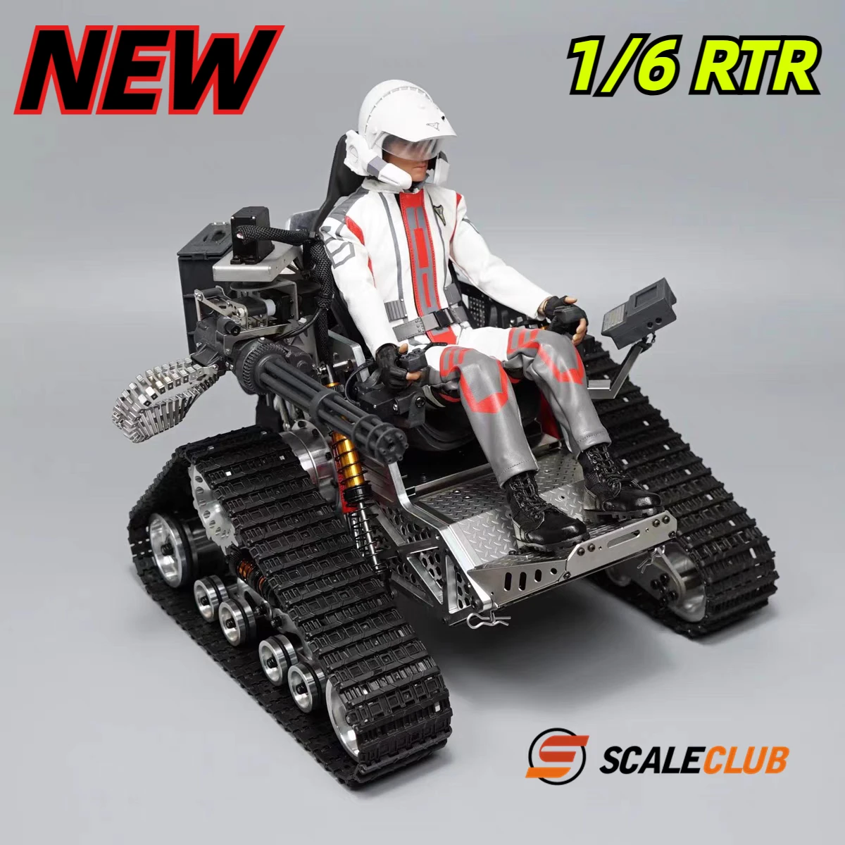 New 1/6 RTR tracked vehicle climbing vehicle remote control car doomsday vehicle wasteland Matt adventure imagination toys