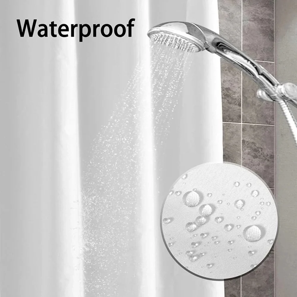 A-Alphonse MuchaS Shower Waterproof Fabric Bathroom Curtains for Houses Rooms Bath Curtain Folding Partition Accessories Quarto