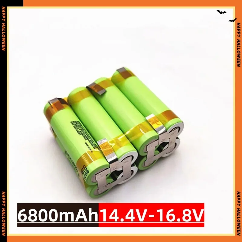 Original NCR18650B 3S1P-5S2P 12V 16.8V 21V 25V 18650 Battery Pack 6800mah 20A Discharge Current for Shura Screwdriver Battery