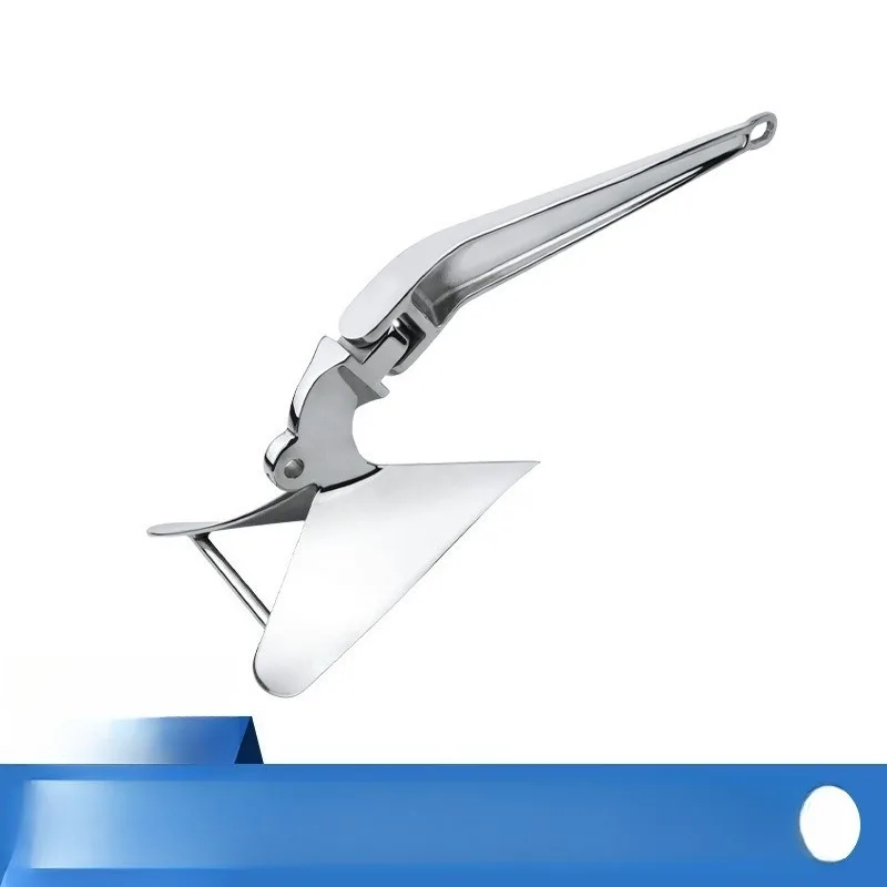 316 stainless steel boat  yacht ship plough  hinged plough anchor triangular