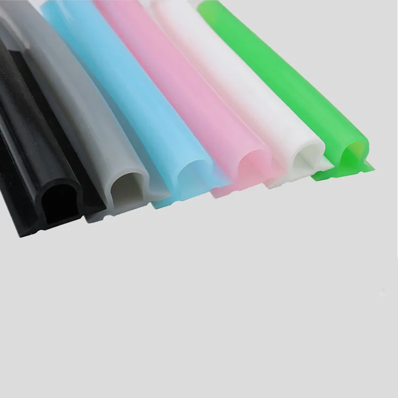 New Flexibility Silicon Bathroom Water Barrier Shower Waters Dam Stopper Retention System Kitchen Sealing Strip