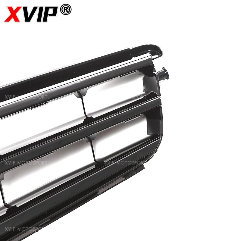 شبكة المصد الأمامي على الطراز الرياضي باللون الأسود اللامع XVIP لسيارة Mercedes Benz C-Class W204 2008-2014 C180 C200 C230 C250 C280 C300 C350