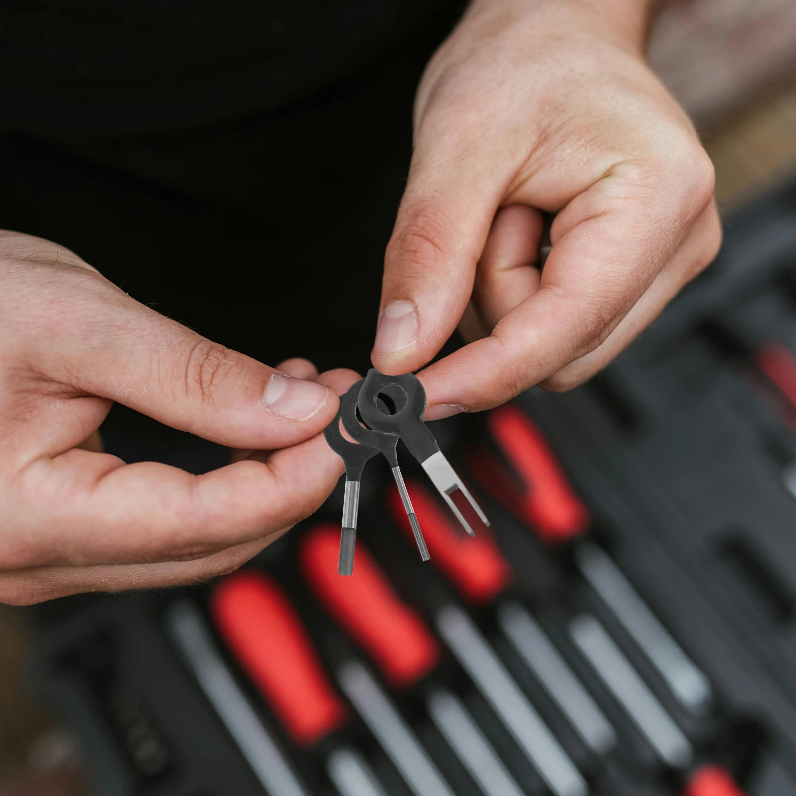 

28pcs Pin Removal Tool Kit High Quality Carbon Steel Connector Harness Terminal Ejector Car Wire Electrical System Tools