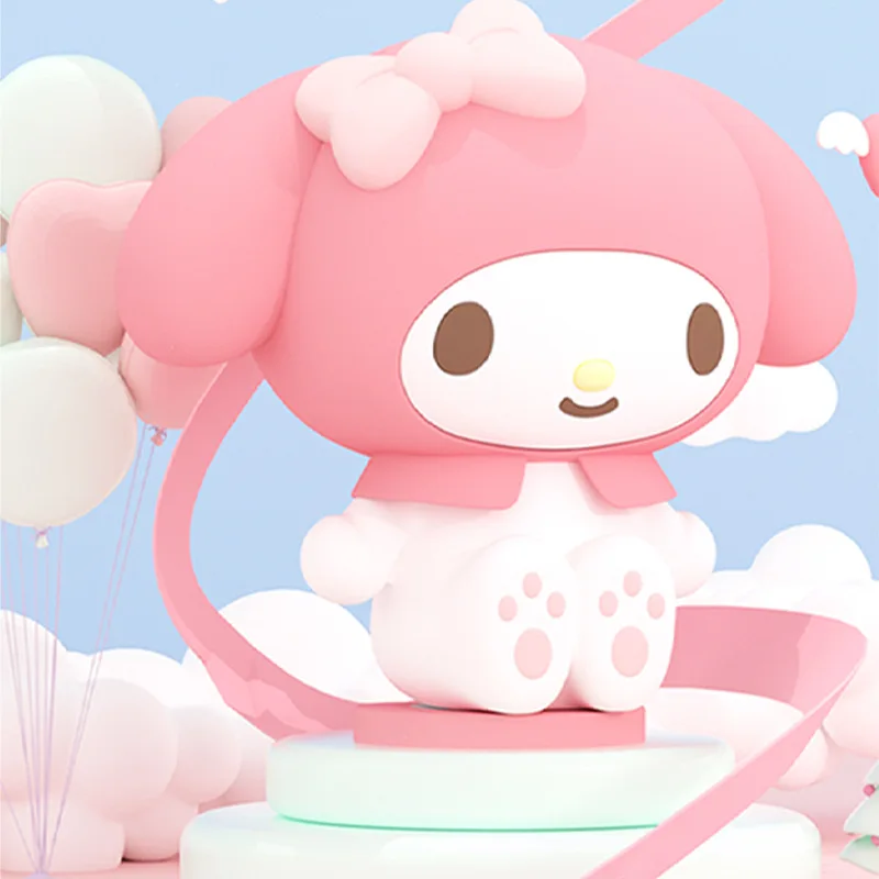 Dessin animé Sanrio tapotant veilleuse japonais Kawaii MyMelody chambre tête de lit atmosphère lumière créative cadeau d'anniversaire pour enfants