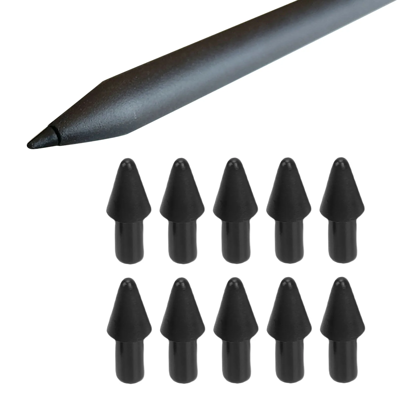 

Набор из 10 сменных наконечников для стилуса, совместимых с цифровым планшетом Remarkable Paper Pro, для точного письма и рисования