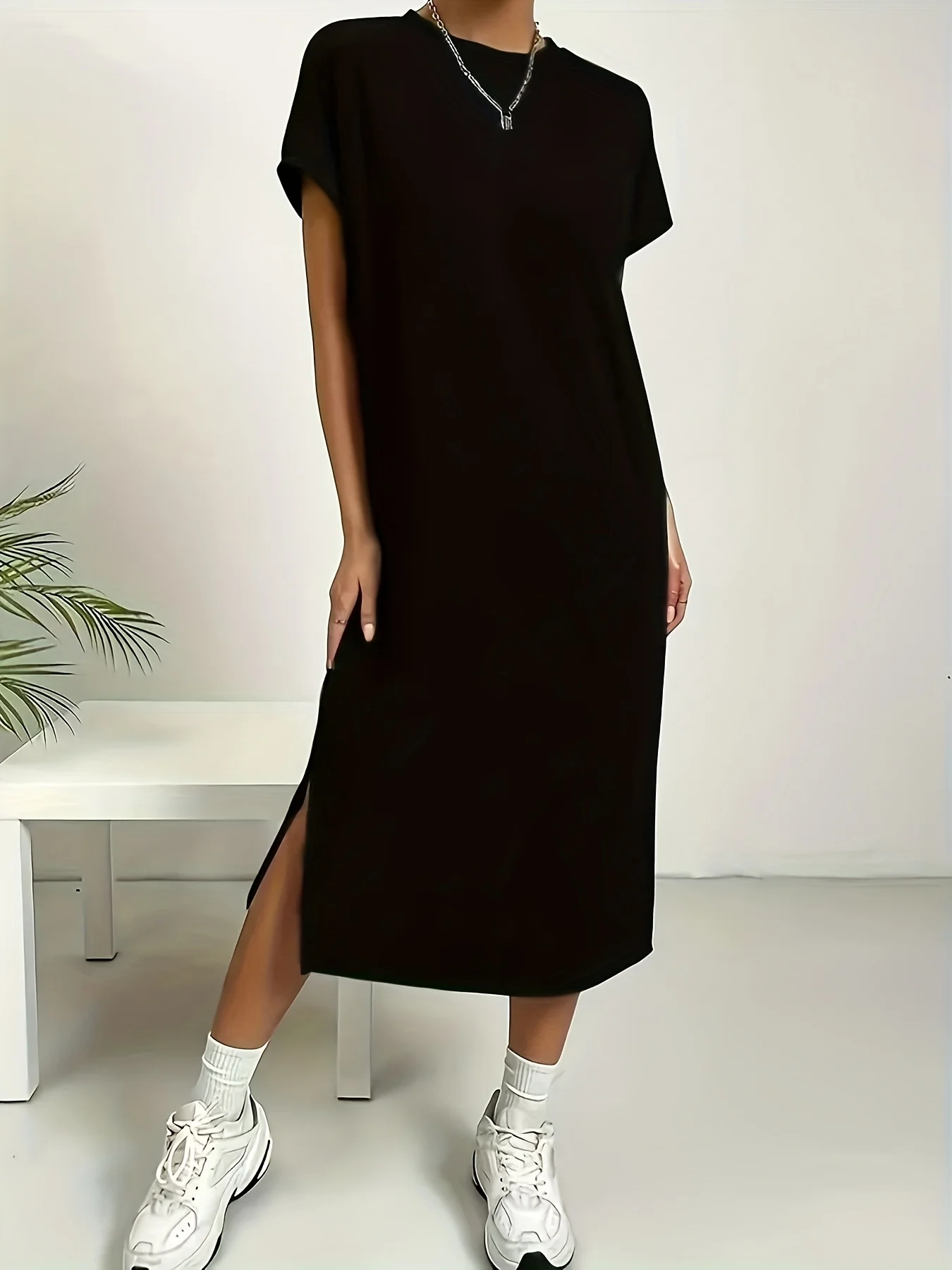 

Женская однотонная юбка, уличная трендовая свободная хлопковая повседневная трендовая дышащая удобная модная универсальная трендовая повседневная тенденция