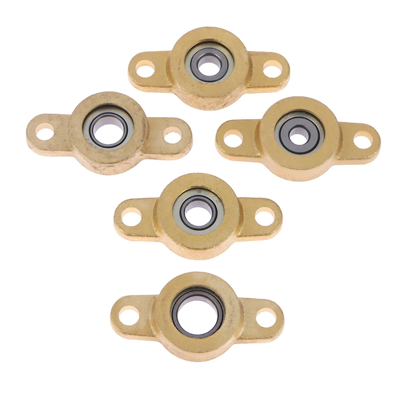 1Pc Bearings 5/6/7/8/10MM Caliber Zinc Alloy Bearing KFL05 KFL06 KFL07 KFL08 KFL10 Flange Bearing With Pillow Block