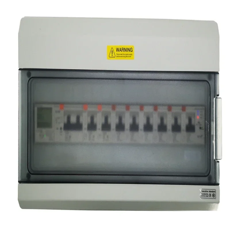 Waterproof 10a 16a Mcb Solar System Monitoring Energy Meter Rcbo Earth Leakage Electric Gprs Circuit Breaker