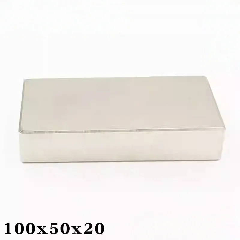 100x50x20mm Square magnets: perfect for fridges, organizing office documents, and DIY projects 100x50x20mm