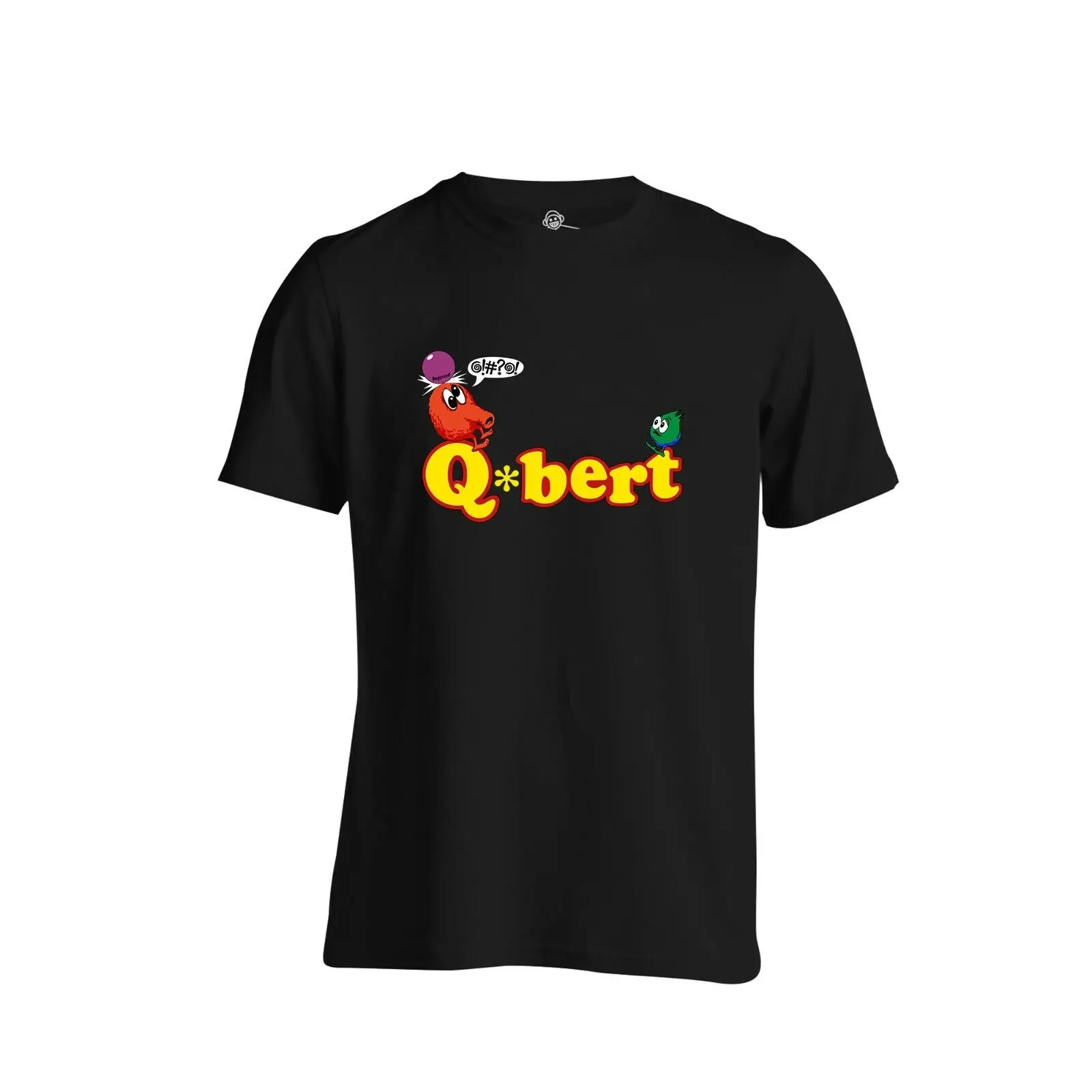 Q Bert Arcade Coin Op Video Game Cabinet T Shirt Retro Classic