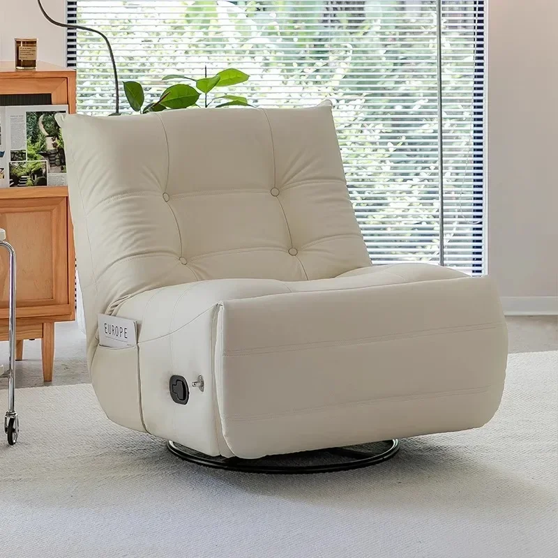 Space single sofa cabin, multi-functional caterpillar lounge chair, electric living room for home use