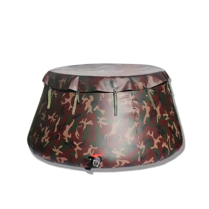 Portable Pressure-resistant Wear-resistant Mobile Soft TPU Foldable Eco-Friendly 2T Capacity Water Tank